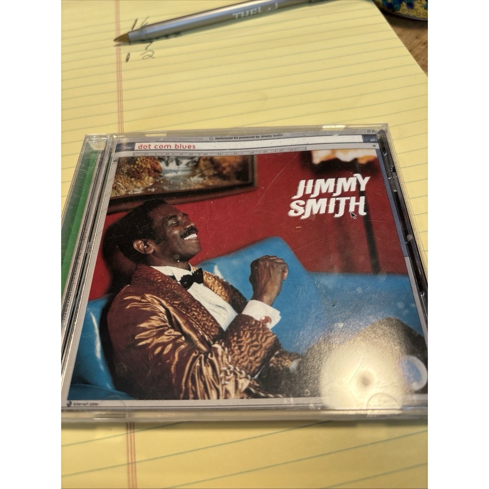 Jimmy Smith Dot Com Blues CD 2001 Soul Jazz Verve 0731454397827